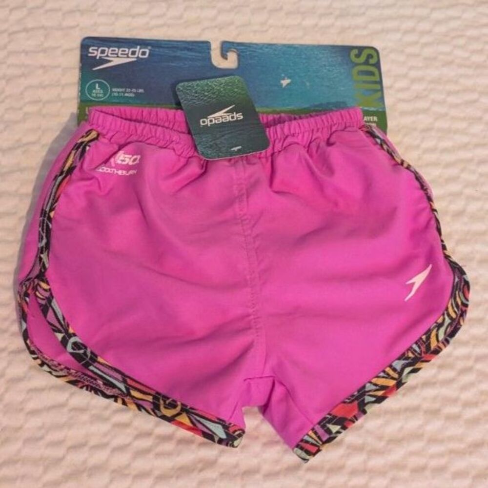 Speedo Kid's Combo Shorts Neon Violet Size L
